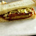 ●これなんだ●'s cooksnap of when they made ガッツリ食べたい朝食☆残りコロッケサンド.