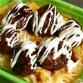あいひよ's cooksnap of when they made パパッとミートボール丼.