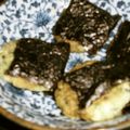 toshiebaba's cooksnap of when they made 「栄養満点ふりかけ」でおから餅.