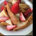 腹ペコハリネズミ's cooksnap of when they made いちごたっぷり♡ フレンチトースト.