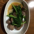 よんよん4's cooksnap of when they made 砂肝とニラの炒めもの～にんにく風味.