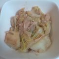 菅谷神輿愛好会's cooksnap of when they made じゃがいもと白菜のツナ煮.