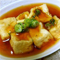 N0Nchan9's cooksnap of when they made ママの揚げ出し豆腐（あんかけ）.