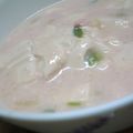 twin-twin's cooksnap of when they made あっさり優しい☆豆腐とタラコのミルクあん.