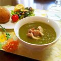 しじみごはん's cooksnap of when they made 素材の旨味♪春菊のポタージュ.