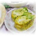 ゆけり３兄弟's cooksnap of when they made 卵１個で 野菜サラダな卵焼き.