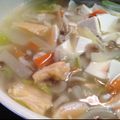 ヨータとサンシのママ's cooksnap of when they made シャケのはらすのあったか鍋風スープ.