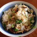 yummy?'s cooksnap of when they made 松山揚げと椎茸の混ぜご飯.