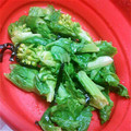 ✾せん✾'s cooksnap of when they made 簡単 菜の花の塩昆布和え.