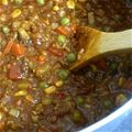 如月漣's cooksnap of when they made 簡単☆カレールーでキーマカレー.