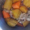 みかん1837's cooksnap of when they made 圧力鍋で豚肉とサツマイモの旨煮♪.
