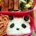 zakkiiM's cooksnap of when they made どアップ！生茶パンダ弁当♥♡.