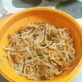 ａｐｉ＊'s cooksnap of when they made 子供も安心♪ルクエde味噌マヨ豚もやし.