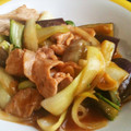 majasisi's cooksnap of when they made 豚肉と茄子と青梗菜のオイスターソース炒め.