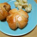 こばそら's cooksnap of when they made レンジで発酵、簡単くるみパン♪.