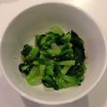 cocoa99's cooksnap of when they made 簡単！やみつきチンゲン菜ナムル！！.
