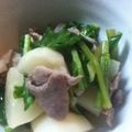 すぽちゃん's cooksnap of when they made カブと豚肉の煮物.