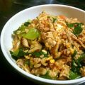 ゆざく's cooksnap of when they made 豚キムチ・レタスチャーハン.