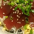 raymama3's cooksnap of when they made ゴマ香る♪めんつゆで簡単マグロの漬け丼.
