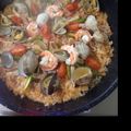 ぷぅちん's cooksnap of when they made 簡単フライパンで☆おもてなしパエリア.