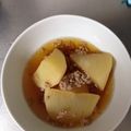 ゆず☆彡 's cooksnap of when they made 圧力鍋で☆大根のそぼろ煮.