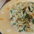 oisiimai's cooksnap of when they made 冷蔵庫の食材でクリームパスタ.