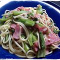 yumiden's cooksnap of when they made 春♡菜の花のペペロンチーノ♡.