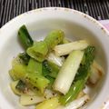 natume818's cooksnap of when they made シンプル・・焼き長ネギのイタリアンマリネ.