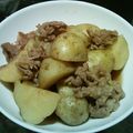 Ｋ♡Ａ's cooksnap of when they made 新じゃがと豚こまのうま煮.