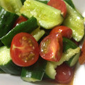 べりーべすと's cooksnap of when they made たたききゅうりとプチトマトの節つゆマリネ.