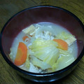 はふー！'s cooksnap of when they made 白菜と大根の豚汁.