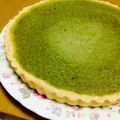 もりこ♬'s cooksnap of when they made 抹茶チーズケーキタルト.
