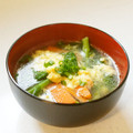 ななクレープ's cooksnap of when they made ごま油香る☆ちんげん菜と卵の中華スープ♪.