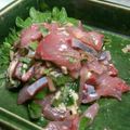 *neige*'s cooksnap of when they made 週末漁師のブリのたたき イナダワラサでも.