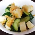 たこちーず's cooksnap of when they made きゅうりとチーズの味噌ガーリックサラダ.