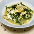 ともこキッチン's cooksnap of when they made アサリとニラで卵とじ☆つゆだくにして丼♡.