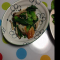 しゅうゆうけいはる母's cooksnap of when they made ほうれん草とシメジと竹輪のお浸し.