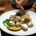 711ai's cooksnap of when they made モッツァレラチキン　アップルソース添え。.