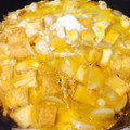amy108's cooksnap of when they made 親子丼風☆厚揚げ＆新玉ねぎの卵とじ.