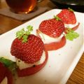 711ai's cooksnap of when they made 苺のカプレーゼ。.