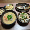 なかつかさのたいふ's cooksnap of when they made なに食べ風！鮭とゴボウの炊き込みご飯.