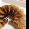 peanut32m's cooksnap of when they made ナスがとろ～り。蒸しナス餃子.
