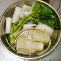 うきゆき０４'s cooksnap of when they made 独活の下ごしらえ.