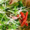 さちもりもん's cooksnap of when they made 水菜とかにかまのポン酢からしあえ.