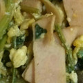 ﾀﾝｿｸﾄﾞｯｸ's cooksnap of when they made 我が家の『ほうれん草とハム卵炒め♪』.