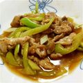 こあちゃまむ's cooksnap of when they made セロリと豚肉の甘酢炒め.