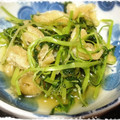 麻ちゃん2525's cooksnap of when they made みず菜と油揚げの煮浸し.