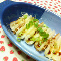 キョク's cooksnap of when they made ちくわのチーズ焼き.