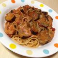 らむ（・×・）'s cooksnap of when they made 無敵！ナスとモツァレラのトマトパスタ.