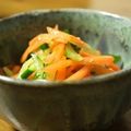 Risoa 51's cooksnap of when they made ダシダで☆キュウリと人参の簡単ナムル.